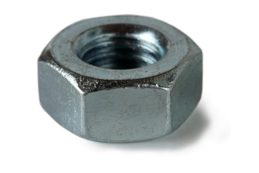 Fixaball Hex Full Nut Metric Zinc BZP CR3 Class 8 DIN 934 M3 - M30