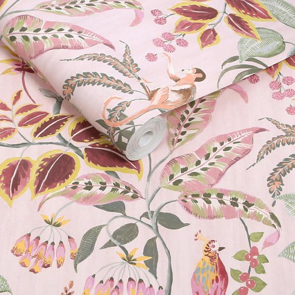 Next Pink Tropical Wonder Wallpaper