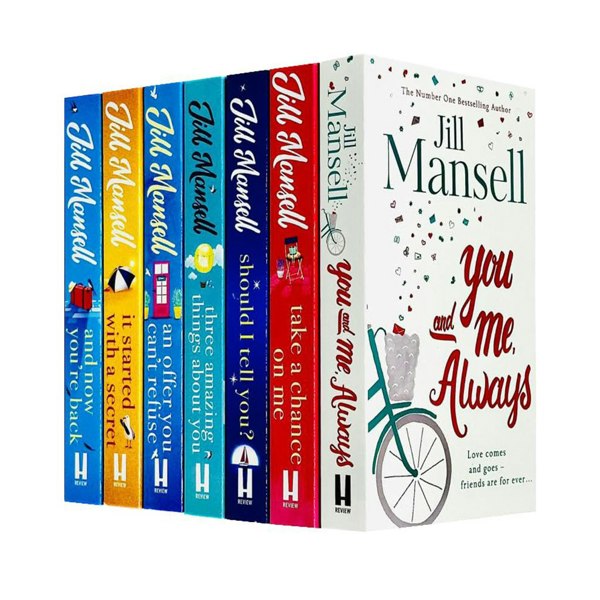 Jill Mansell 7 Books Set You and me Always, Take a Chance on Me, Should I Tell You? & more