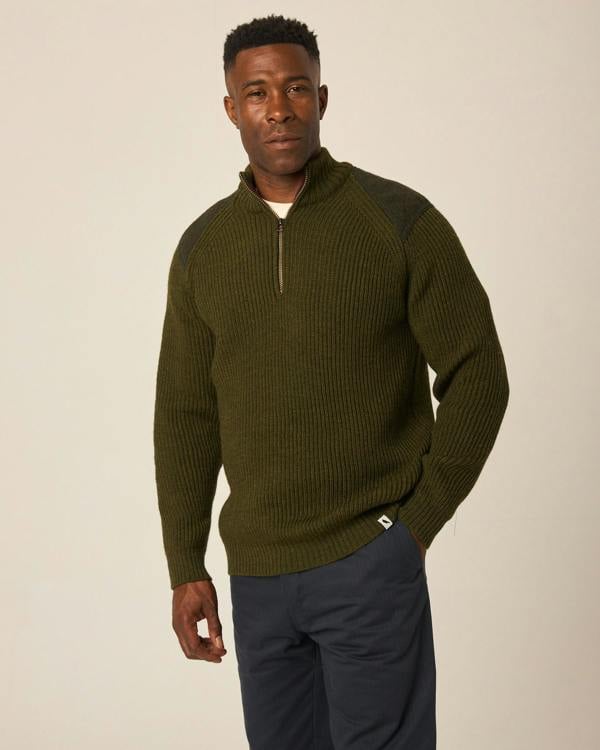 Peregrine  Foxton Quarter Zip Jumper