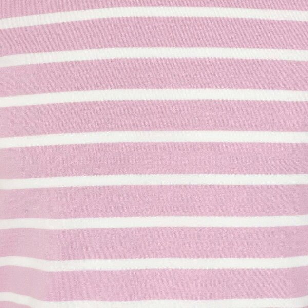 Lazy Jacks LJ97C - Girls Long Sleeve Striped Breton - Pink