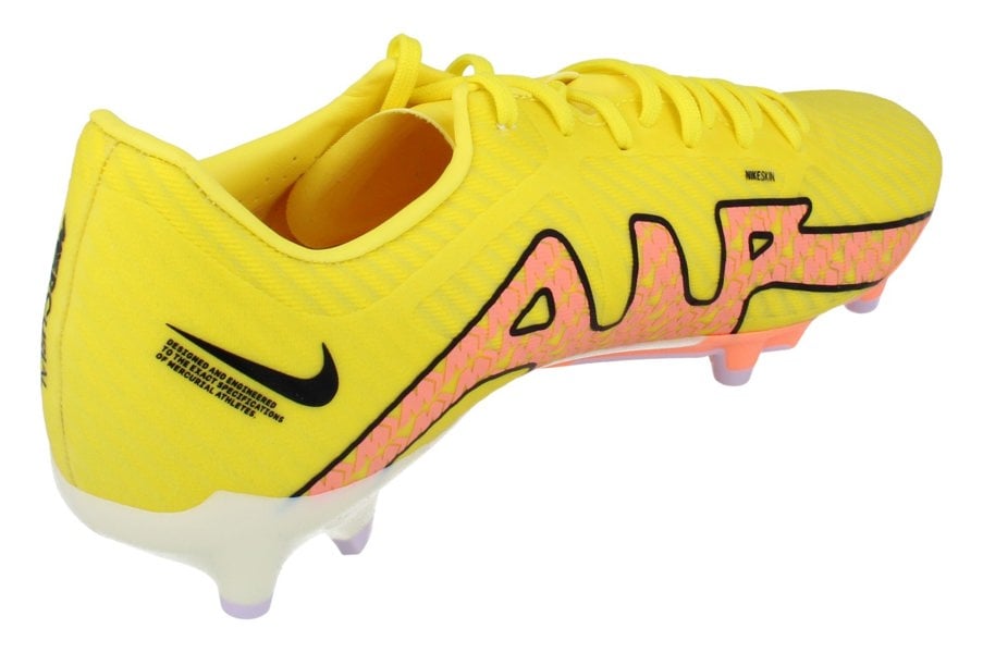 Nike Zoom Vapor 15 Academy Fg/Mg Mens Football Boots Dj5631  780 - Yellow Strike Sumset Glow 780 - Photo 2