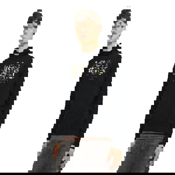 Jack And Jones Mens James Hoodie - Black - 