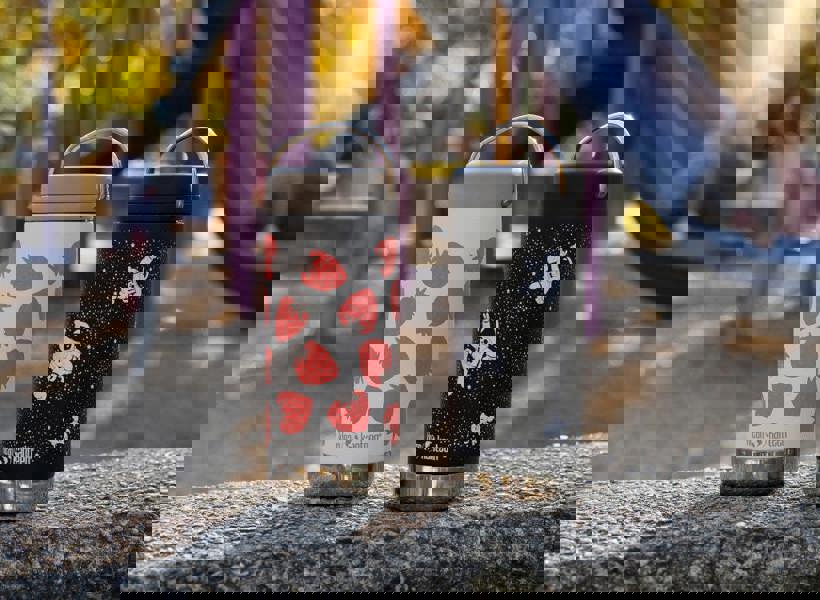 Klean Kanteen 355ml TKWide Insulated Water Bottle with Twist Cap