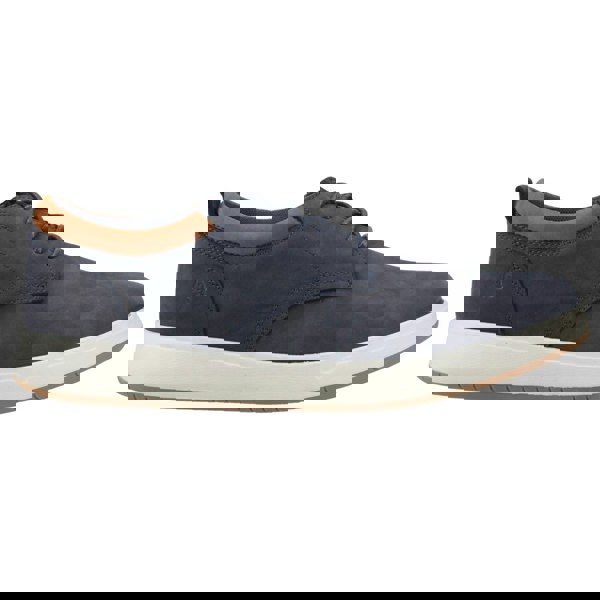 Hush Puppies Bowen Leather Men's Navy Lace-Up Shoes