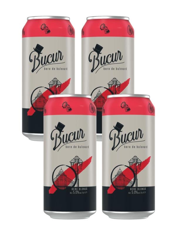 Bucur Bere de Bulevard Boulevard Beer 4x500ml