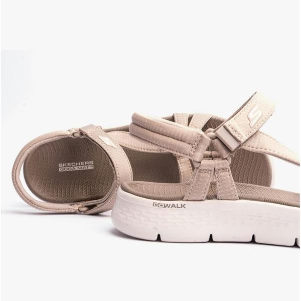 Skechers 141451/TPE GO WALK FLEX Slingback Sandals Sandals   in  Taupe