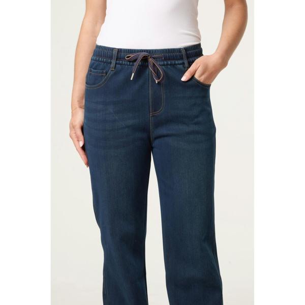 Blue Vanilla Elastic Waist Jeans