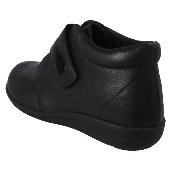 DB Shoes Ladies DB Shoes Hook and Loop Strap Casual Ankle Boots Ferry