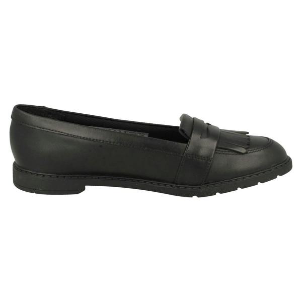 Clarks Girls Clarks School Shoes Scala Bright -  G Fit