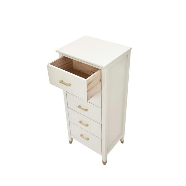 Cabinet Bits Palazzi 5 Drawer Narrow Chest of Drawers
