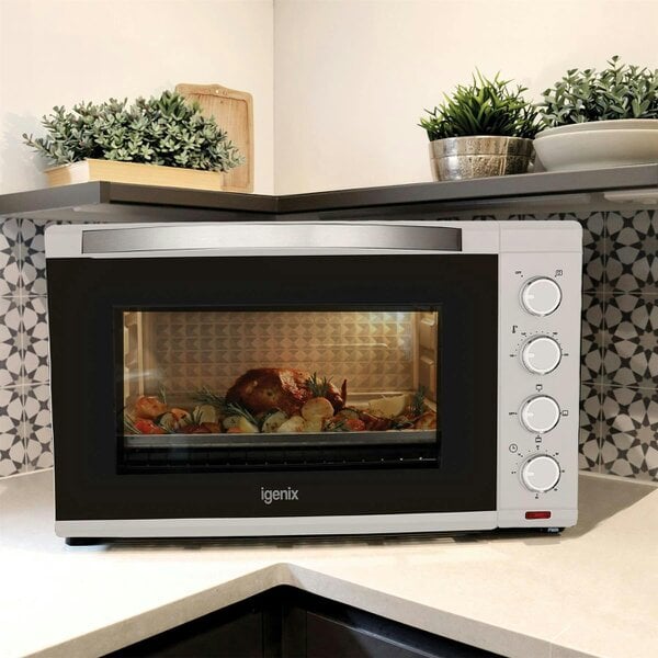 igenix 60L Mini Oven, White