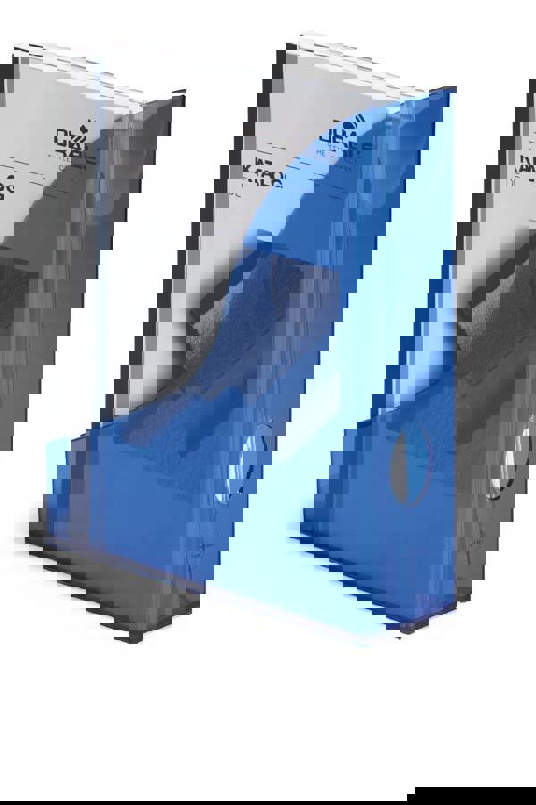 Durable Magazine Rack Document Desk File Organiser | 6 Pack | A4 Clear Blue