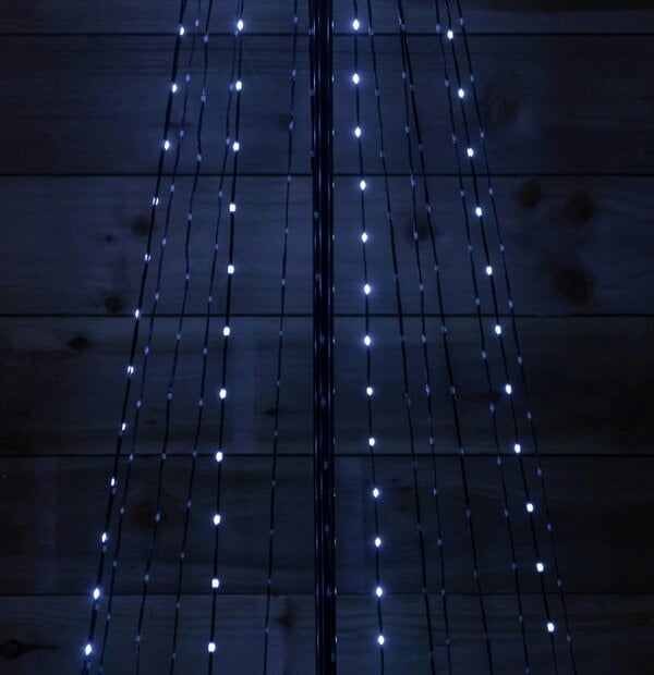 Samuel Alexander 3m Light up Christmas Pyramid Cone Tree with 997 White & Warm White LEDs