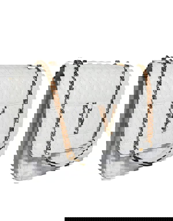 Versace La Medusa Chain Shoulder Bag - White