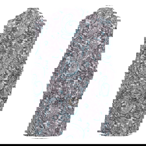 paisley rear design on waistcoat