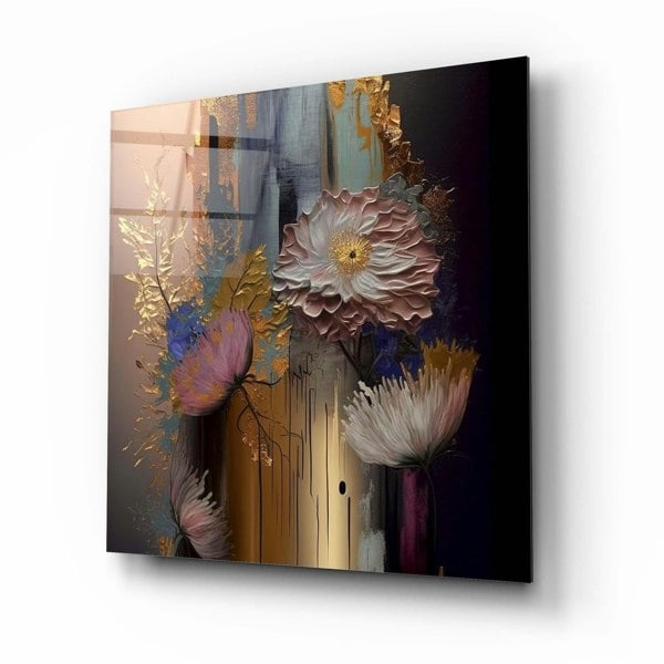 Abstract Glass Wall Art 2 - Artchi