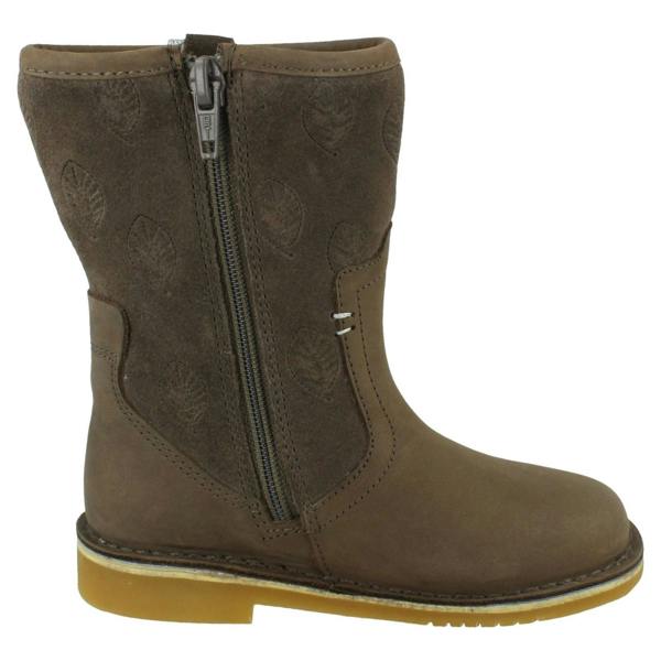 Clarks Girls Clarks Casual Mid Calf Boots Comet Pop
