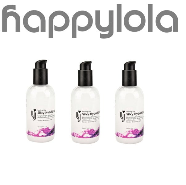Loving Joy 3 x White Hybrid Lubricant by Loving Joy