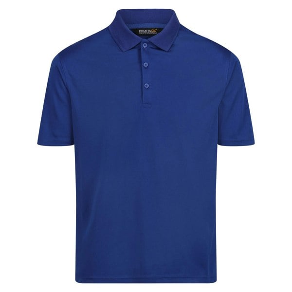 Regatta Mens Pro Moisture Wicking Polo Shirt - New Royal