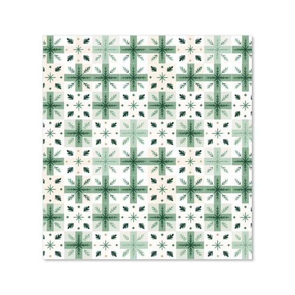 Warren Reed - Designer Christmas Quilting Squares, Geometric Kitchen Splashback