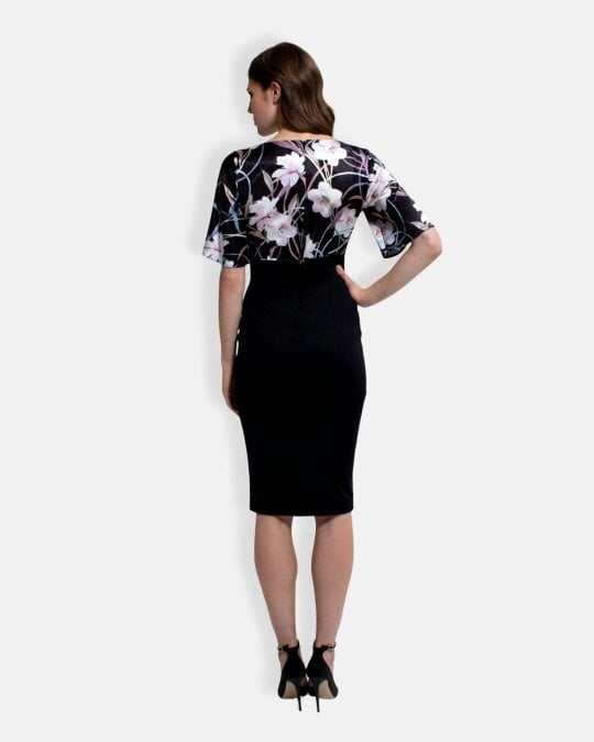 HotSquash Short Sleeve Cocktail Dress