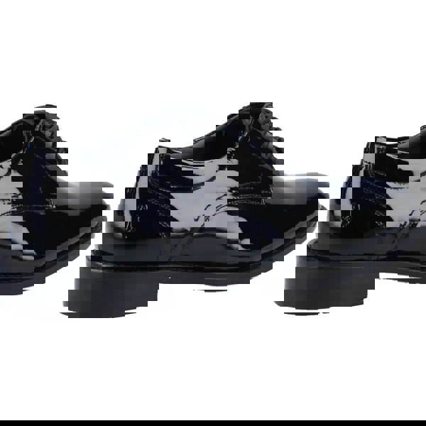 Hush Puppies Damien Lace Up Patent Leather Men's Black Patent Lace-Up Shoes