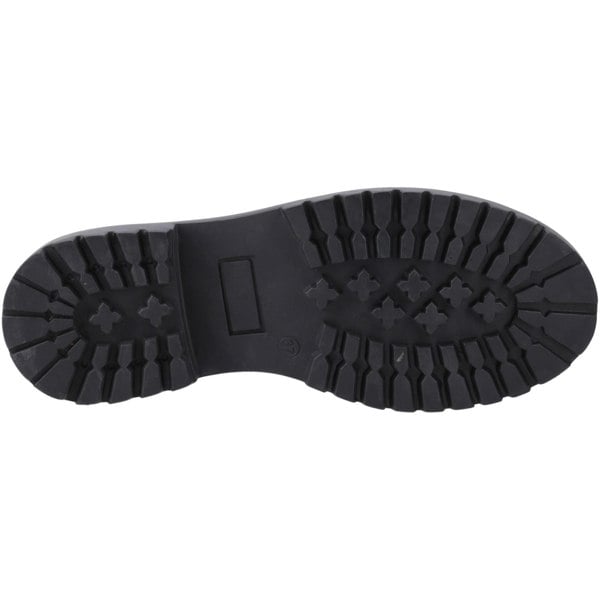 Hush Puppies Aubrey Leather Girls's Black Derby Shoes