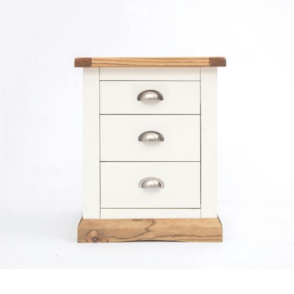 Tropea 3 Drawer Bedside Table