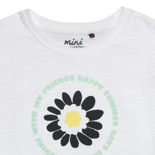 Mini Cuddles Baby Girls 3pk Floral Printed Knit Tops, Multicolour