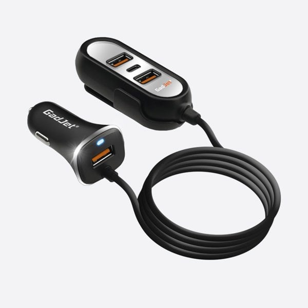 GadJet Car Rear Seat Extension Charger