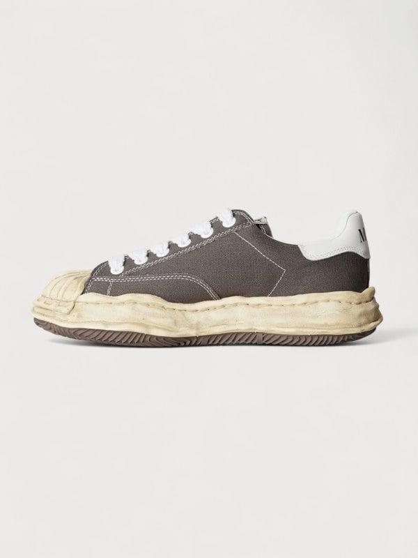 Maison Mihara Yasuhiro Blakey Dyed Sole Low Grey - Supplied FashionMaison Mihara