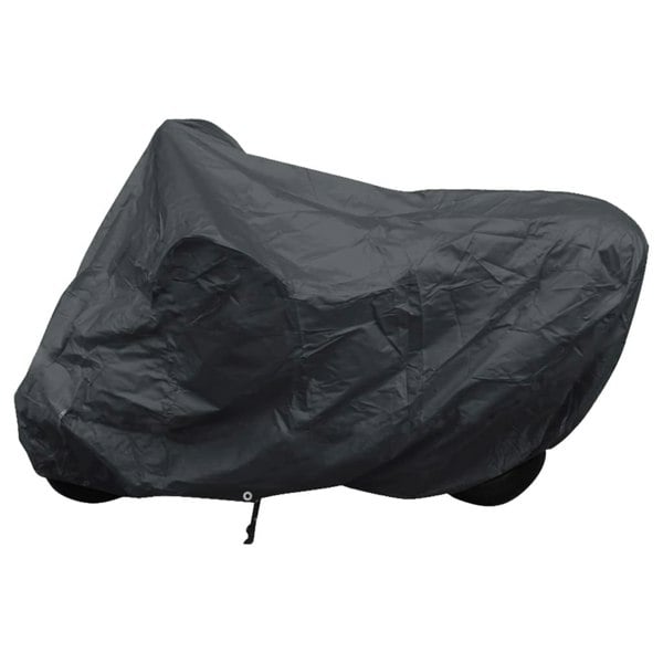 Berkfield Motorcycle Cover Grey Polyester