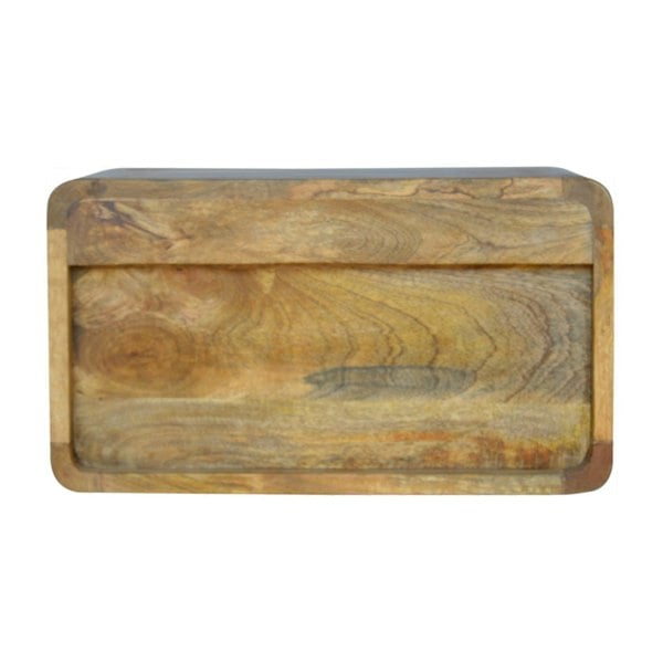 Artisan Furniture Floating Curve Open Slot Bedside
