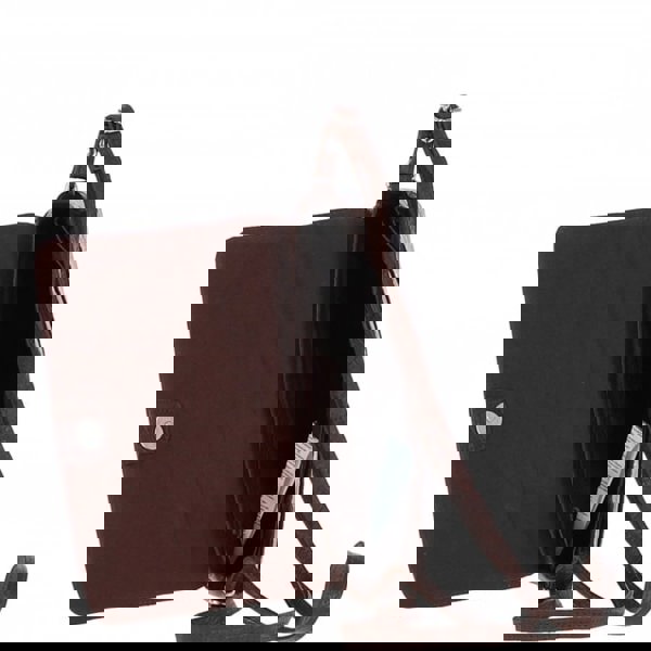 Ashwood Valentina Flap Over Croc Print Real Leather Shoulder Bag: MC5