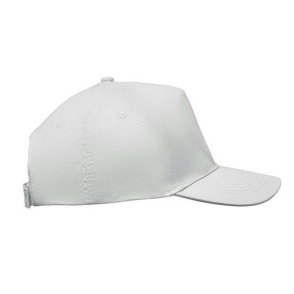 MidOcean Sunny 5 Panel Baseball Cap - White - 