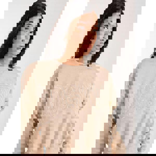 Pink Vanilla Boston Silk Detail Crop Sweater