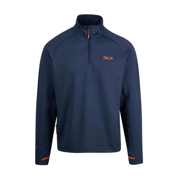 Trespass Mens Gleeson DLX Marl Top - Navy Marl