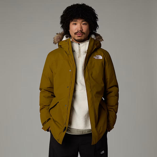 The North Face Rec Zaneck Burnt Jacket - Olive Green