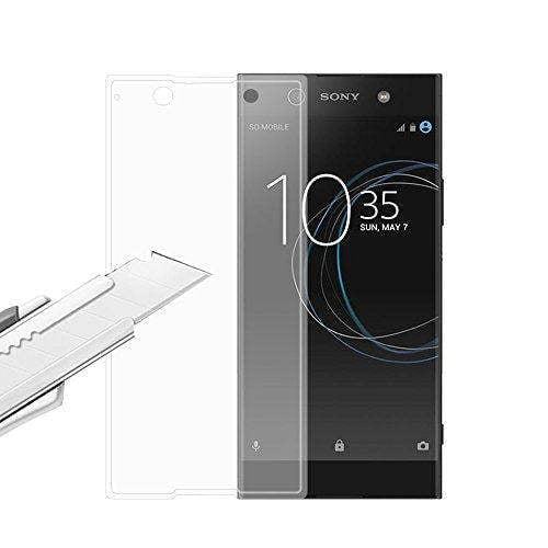Xperia XA1 Protector, Tempered Glass Protective Films Invisible Transparent Clear Protection Display Shield for Xperia XA1 - (Pack of 2)