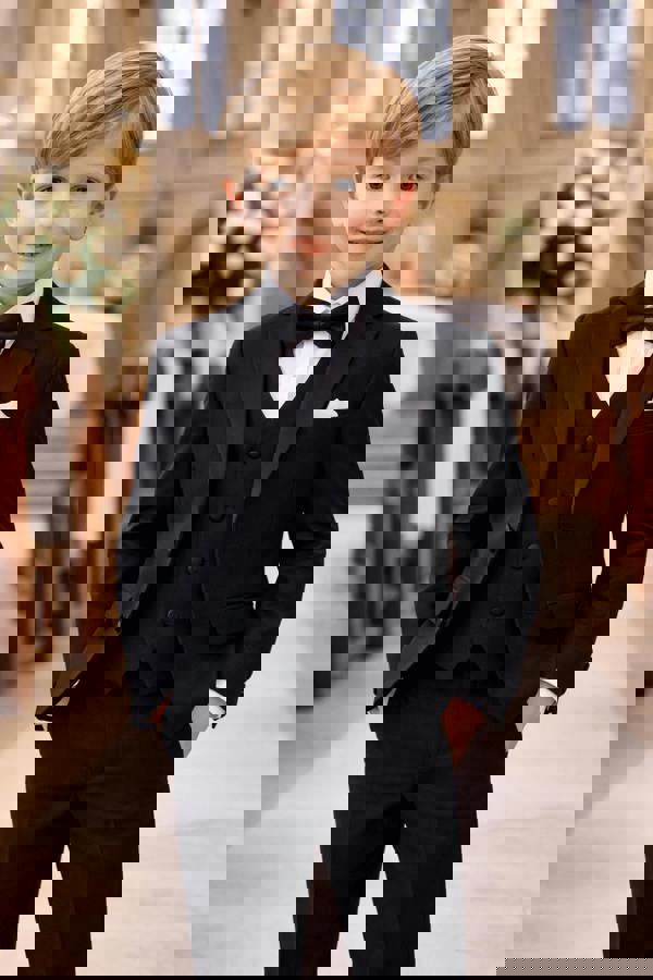 Milano Mayfair Henry Tuxedo Suit - Black