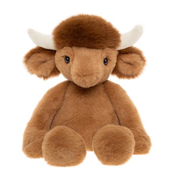 Charlie Bears Henry Highland Cow Oatmeal Brown M