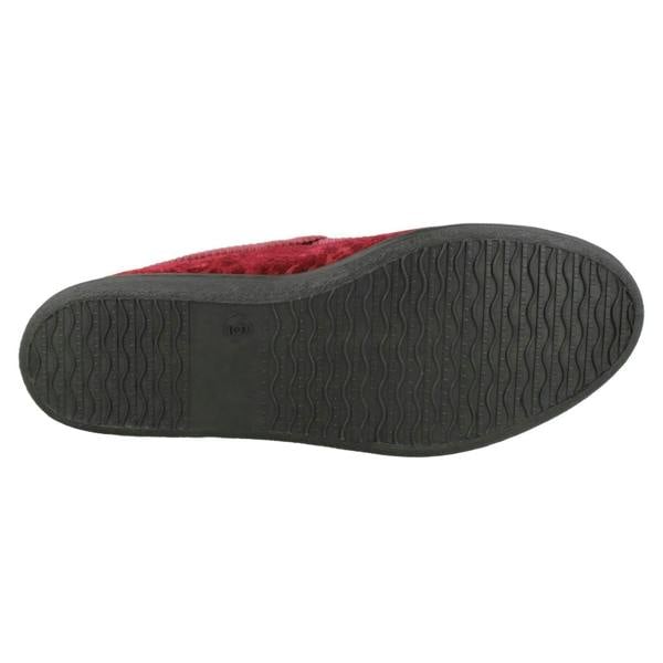 Four Seasons Ladies Four Seasons Full Slippers with Bow Detail