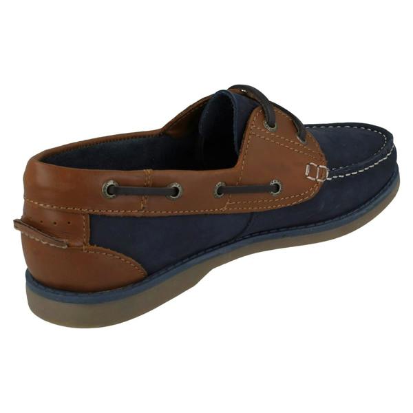Hush Puppies Mens Hush Puppies Casual Lace Up Deck Shoes Wilson Boat Shoe