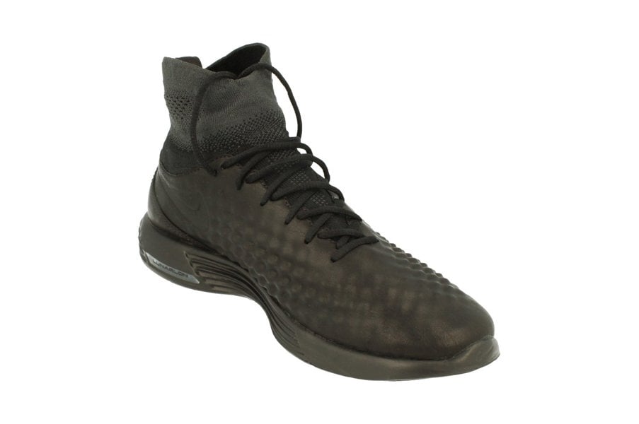 Nike Lunar Magista II Fk Mens Hi Top Trainers 852614  001 - Black Anthracite White 001 - Photo 3
