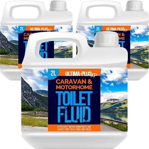 Ultima Plus XP Ultima-Plus XP Caravan & Motorhome Blue Toilet Chemical Fluid Solution Cleaner 6L