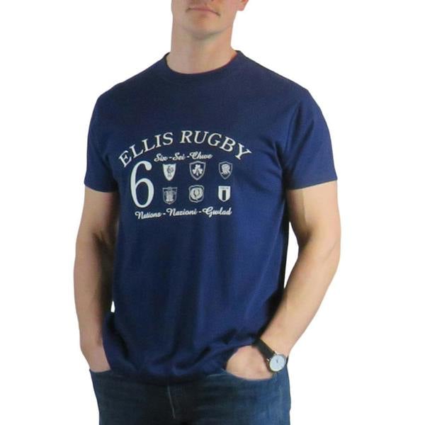 Six-Nations-Rugby-T-Shirt-Navy-Model