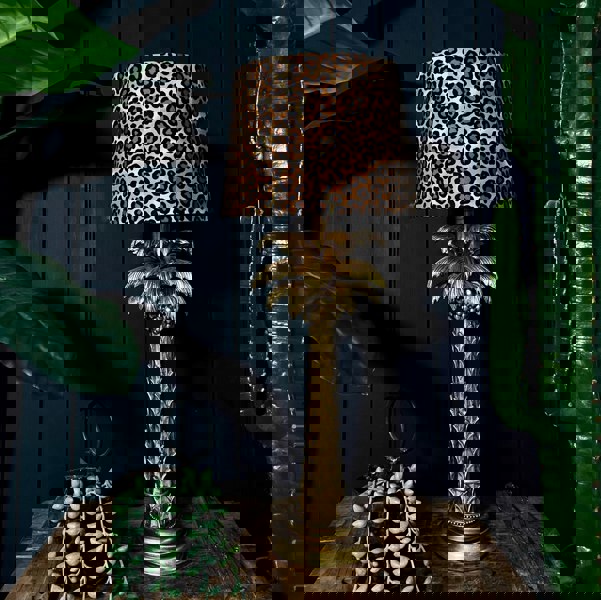 Love Frankie wild leopard French drum lampshade