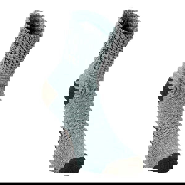 Regatta Womens Bamboo Crew Socks - Spruce Green/Grey Mist