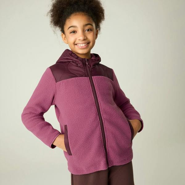 Regatta Childrens/Kids Myla Hybrid Jacket - Fig/Violet - 